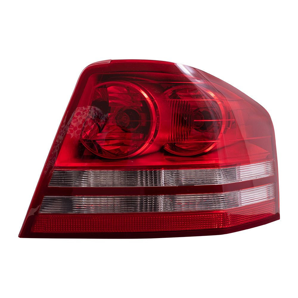 Brock Replacement Passenger Tail Light Compatible with 2008-2010 Avenger 5303990AG