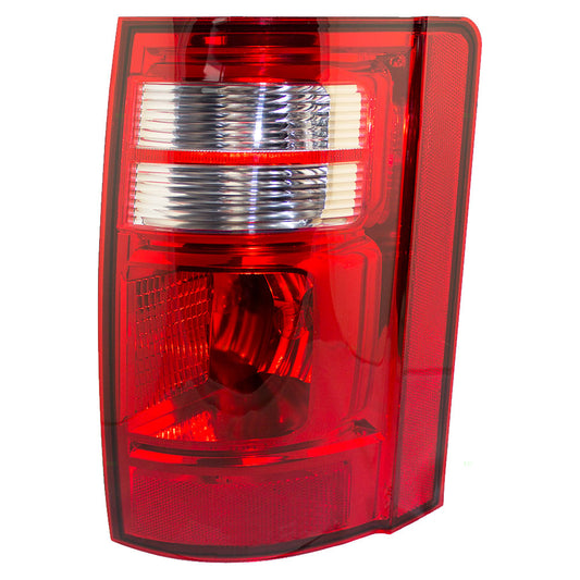 Brock Aftermarket Replacement Passenger Right Combination Tail Light Assembly Compatible With 2008-2010 Dodge Grand Caravan