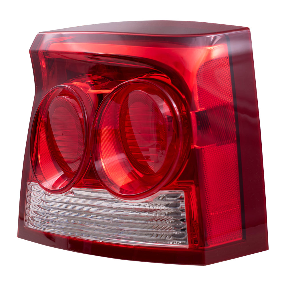 Brock Replacement Passenger Tail Light Compatible with 2009-2010 Charger 4806448AD