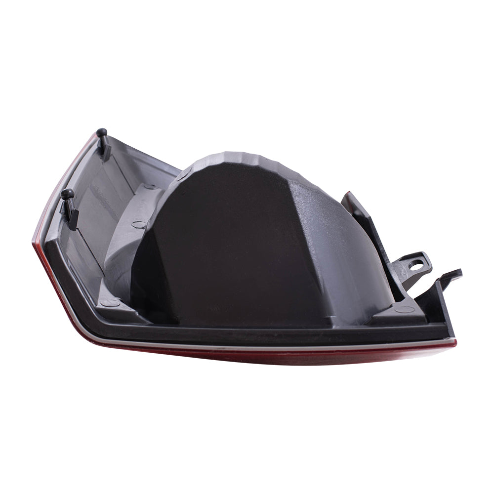 Brock Replacement Set Driver and Passenger Tail Lights Compatible with 2008-2012 Caliber 5160361AA 5160360AA