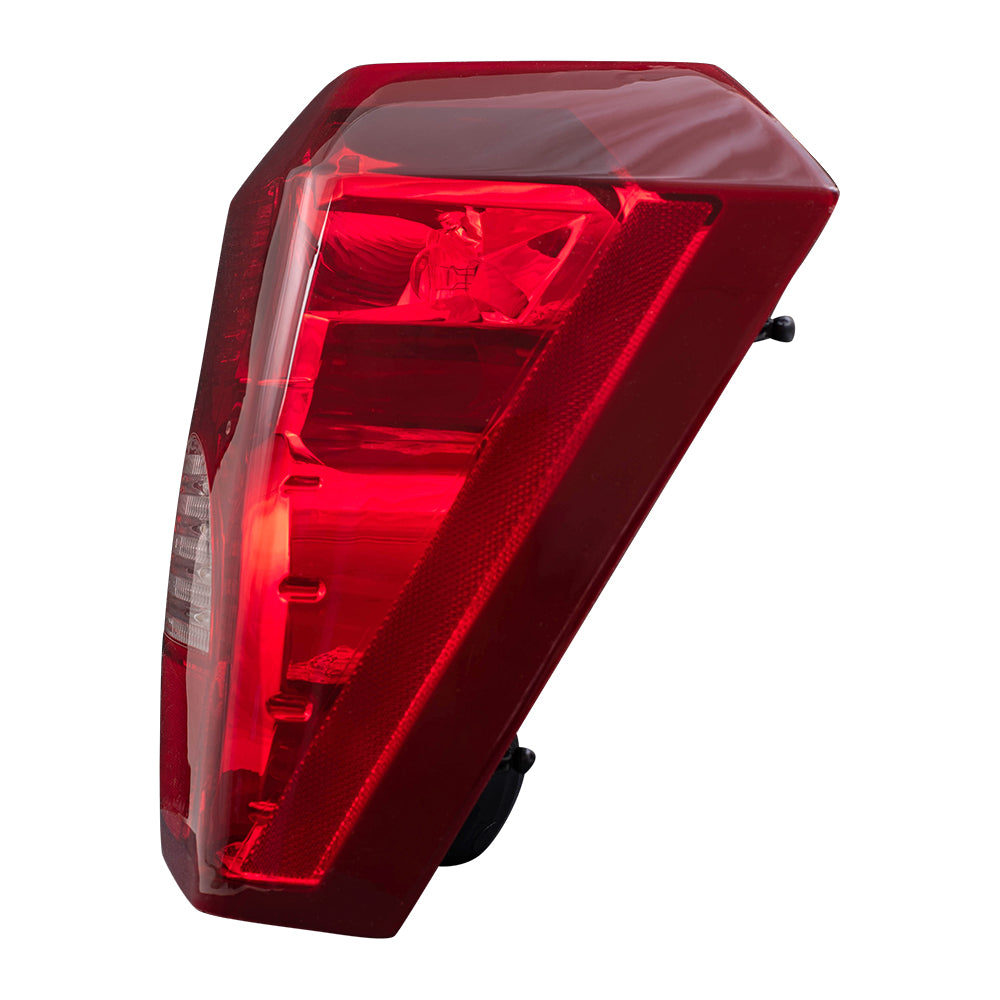 Brock Replacement Passenger Tail Light Compatible with 2008-2012 Caliber 5160360AA
