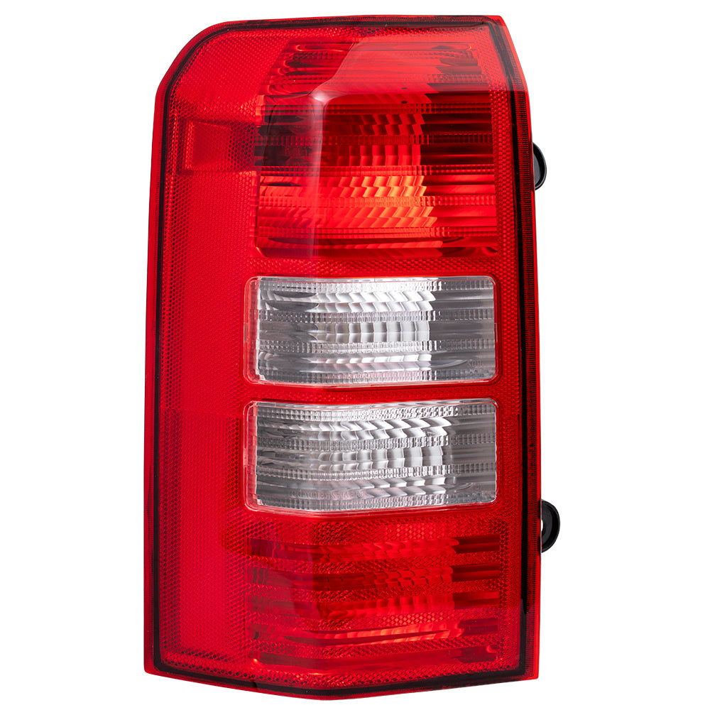 Brock Tail Light Assembly for 08-17 Jeep Patriot Drivers Tail Lamp w/Housing 5160365AC