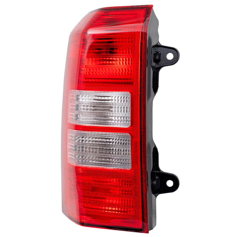 Brock Tail Light Assembly for 08-17 Jeep Patriot Drivers Tail Lamp w/Housing 5160365AC
