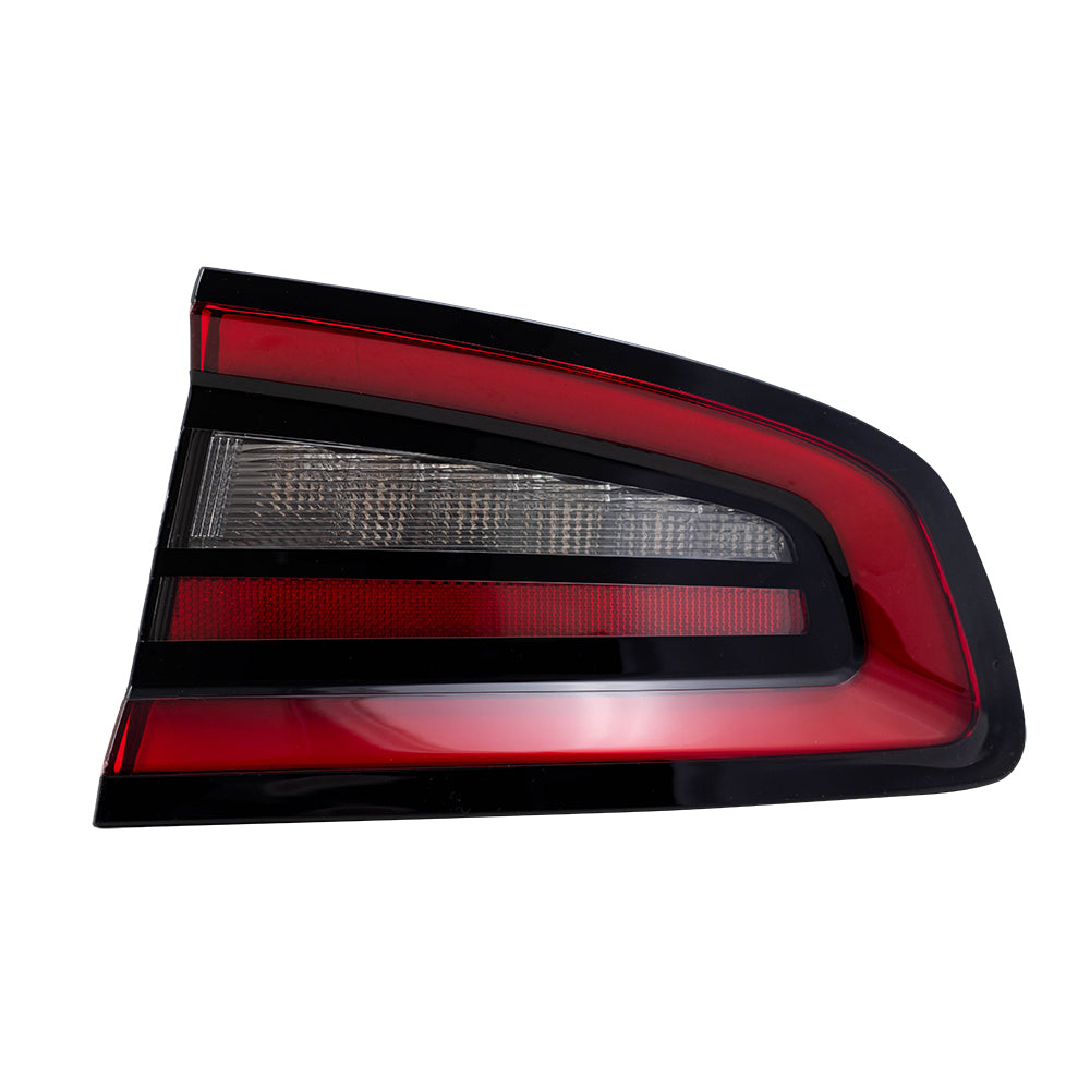 Brock Replacement Passenger Quarter Panel Mounted Tail Light Compatible with 2015-2019 Charger