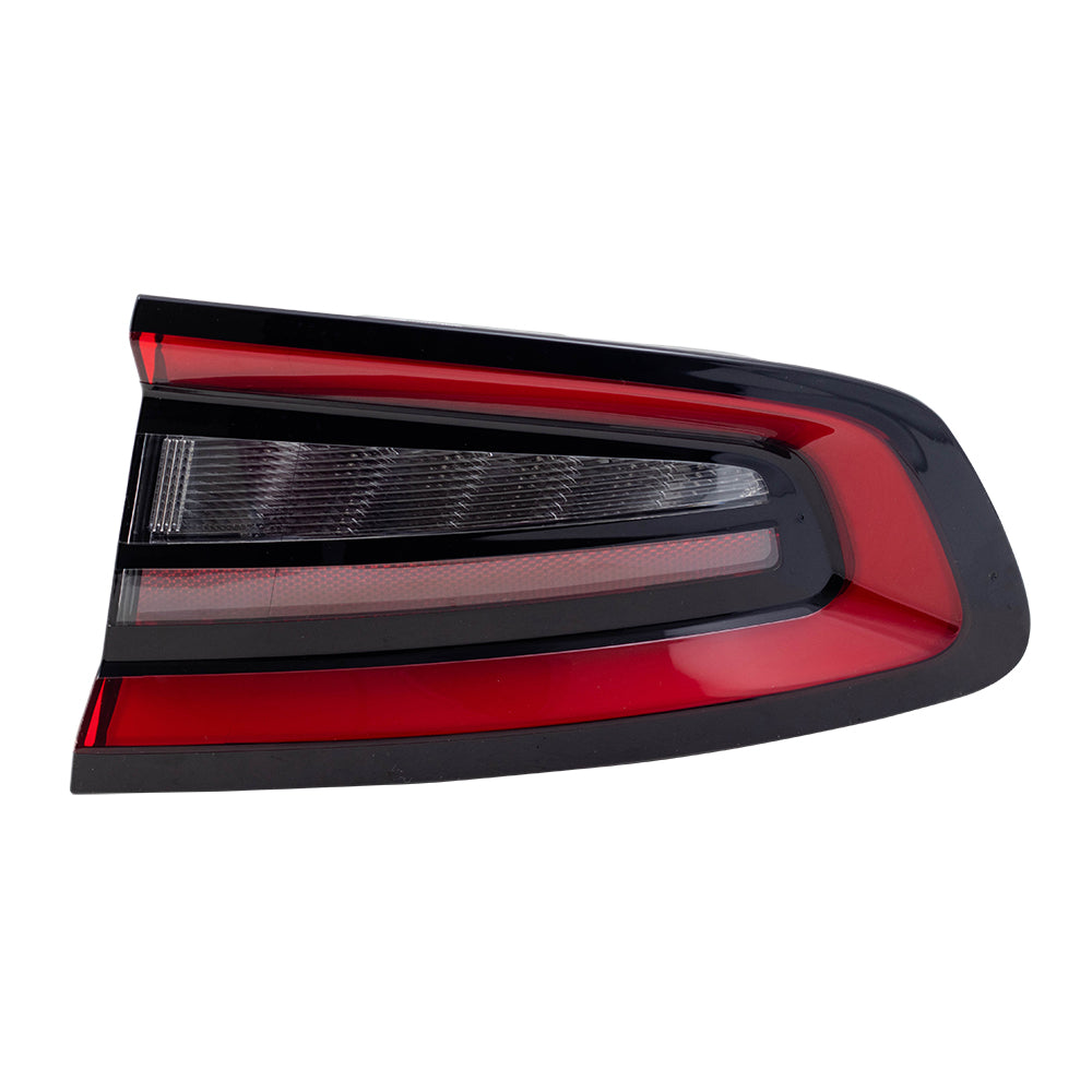 Brock Replacement Passenger Quarter Panel Mounted Tail Light Compatible with 2015-2019 Charger