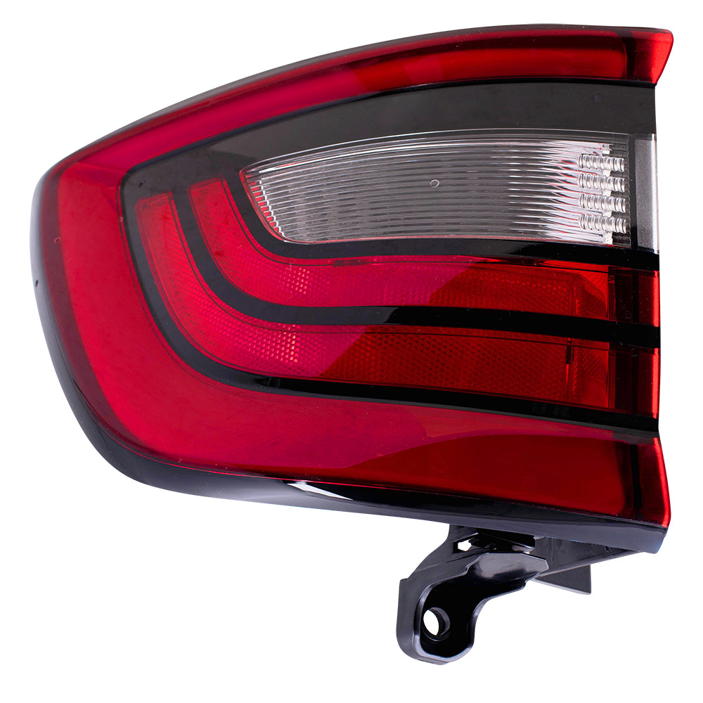 Brock Replacement Driver Tail Light Quarter Panel Mounted Compatible with 2014-2020 Durango