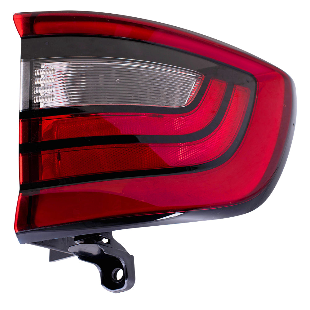 Brock Replacement Passenger Tail Light Quarter Panel Mounted Compatible with 2014-2020 Durango