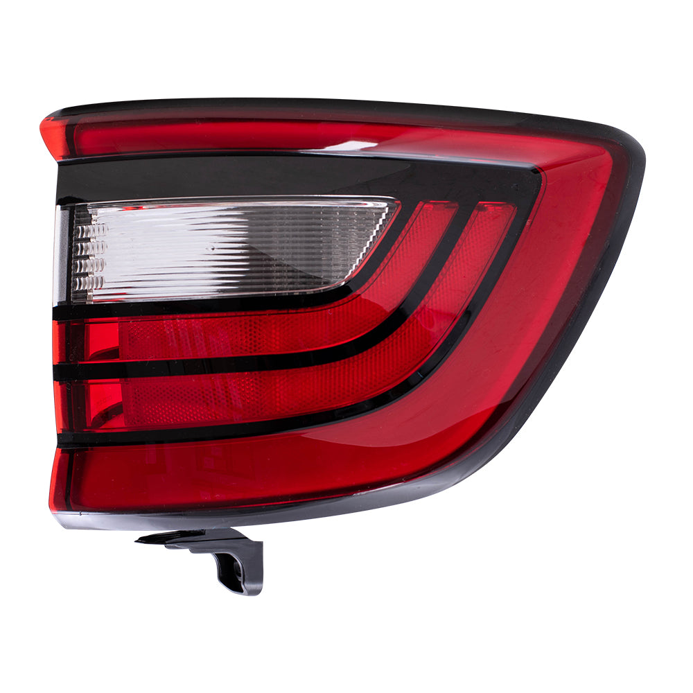 Brock Replacement Passenger Tail Light Quarter Panel Mounted Compatible with 2014-2020 Durango