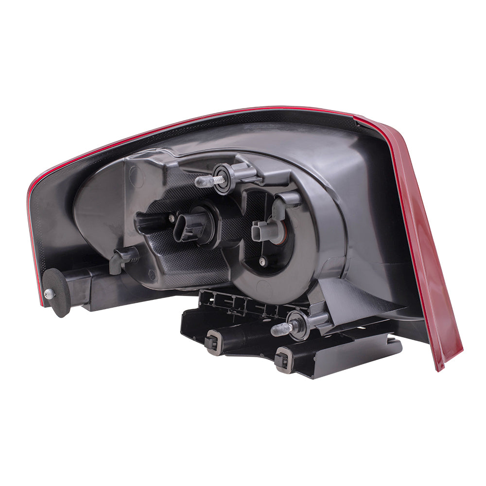 Brock Replacement Set Driver and Passenger Tail Lights Compatible with 2011-2014 Avenger 5182523AG 5182522AG