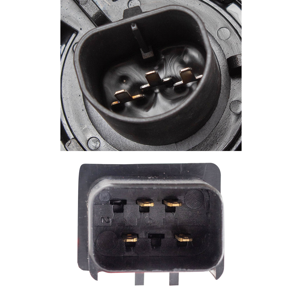 Brock Replacement Set Headlights and Tail Lights Compatible with 2004-2007 Caravan Town & Country with 113" Wheel Base