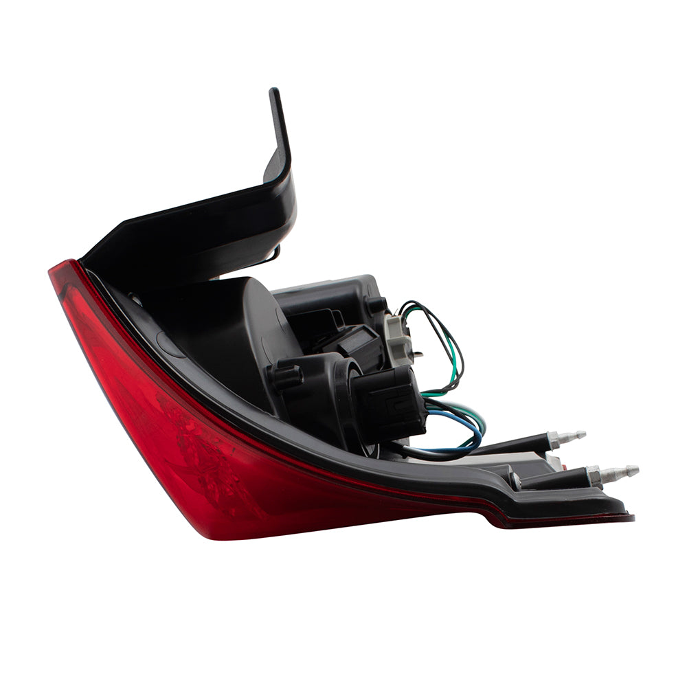 Brock Replacement Set Driver and Passenger Tail Lights Compatible with 2011-2018 Grand Caravan Van 5182535AD 5182534AD