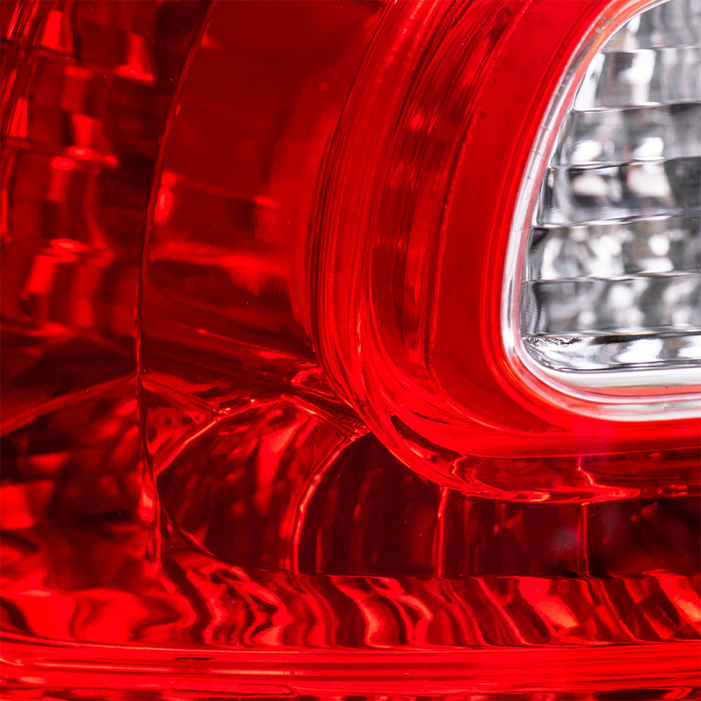 Brock Replacement Set Driver and Passenger Quarter Panel Mounted Tail Lights Compatible with 2014-2017 Cherokee 68102907AF 68102906AF