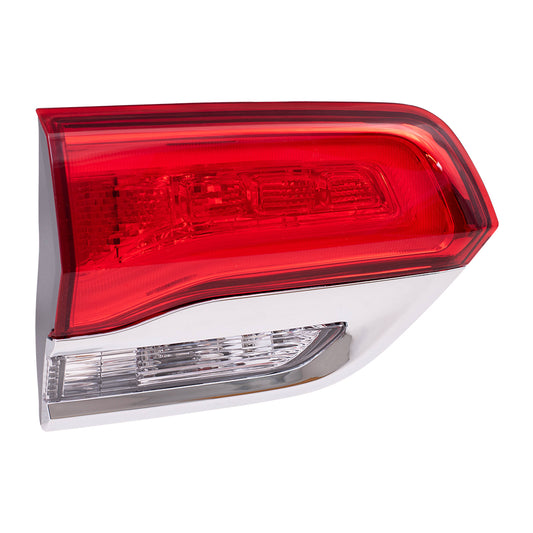 Brock Replacement Driver Tail Light Granite Liftgate Lid Mounted Compatible with 2014-2019 Grand Cherokee 68110047AD