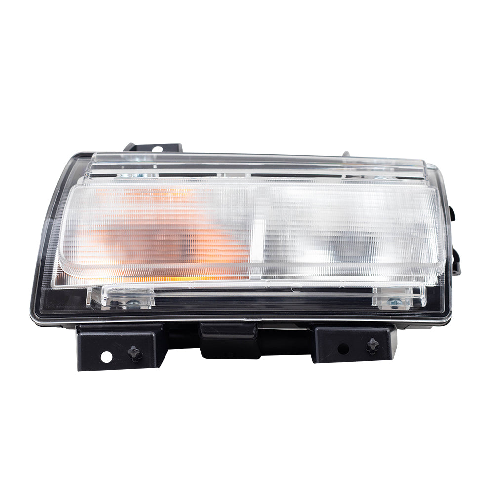 Brock Replacement Driver Bulb Type Park Signal Light Compatible with 2018-2019 Wrangler JL 2018-2019 Unlimited