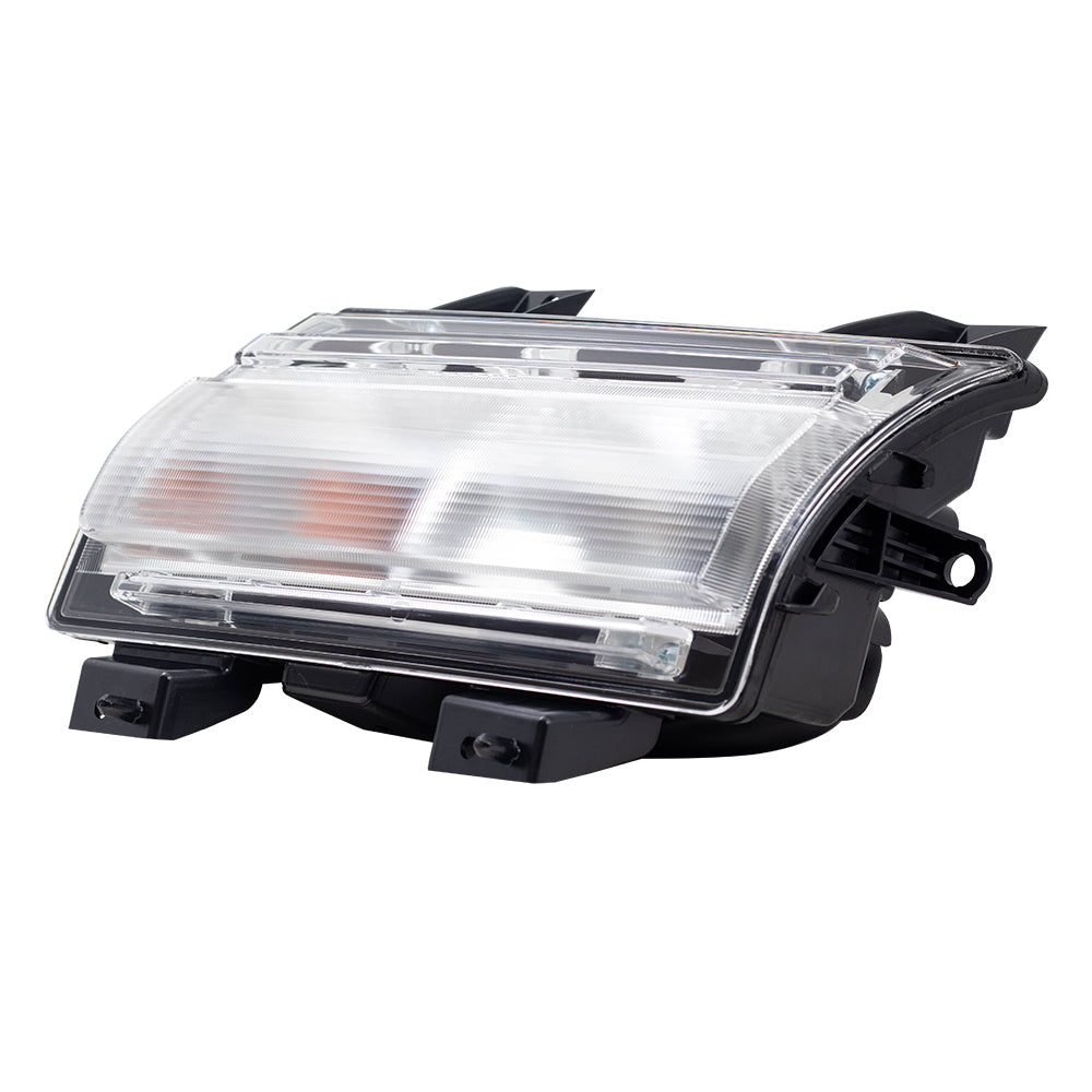 Brock Replacement Driver Bulb Type Park Signal Light Compatible with 2018-2019 Wrangler JL 2018-2019 Unlimited