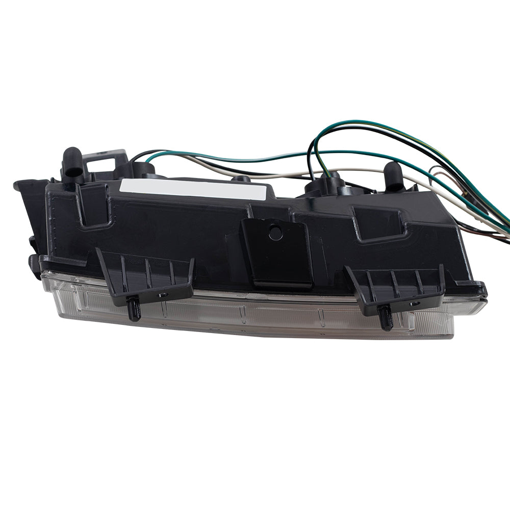 Brock Replacement Driver Bulb Type Park Signal Light Compatible with 2018-2019 Wrangler JL 2018-2019 Unlimited