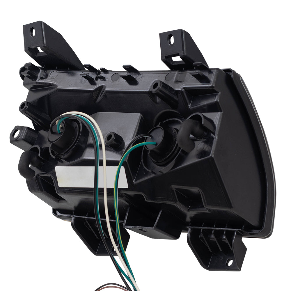 Brock Replacement Driver Bulb Type Park Signal Light Compatible with 2018-2019 Wrangler JL 2018-2019 Unlimited