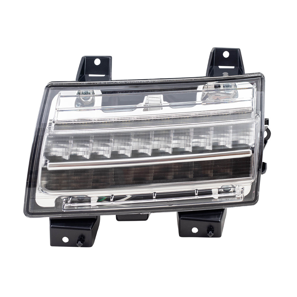 Brock Replacement Driver LED Type Park Signal Light Compatible with 2018-2019 Wrangler JL