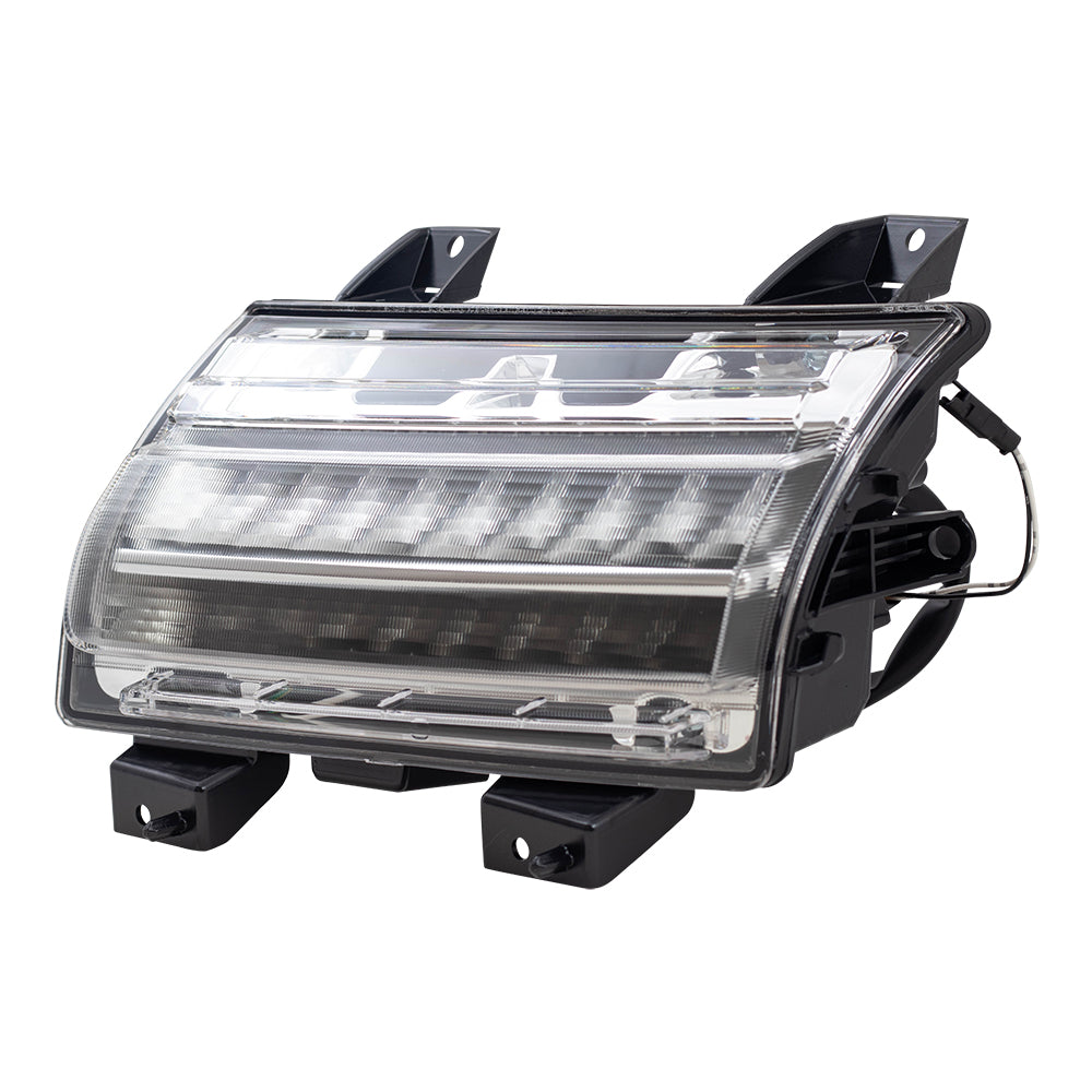 Brock Replacement Driver LED Type Park Signal Light Compatible with 2018-2019 Wrangler JL