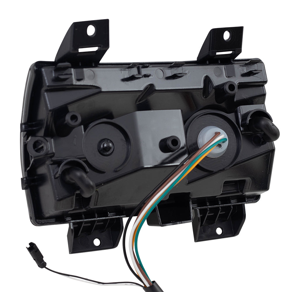 Brock Replacement Driver LED Type Park Signal Light Compatible with 2018-2019 Wrangler JL