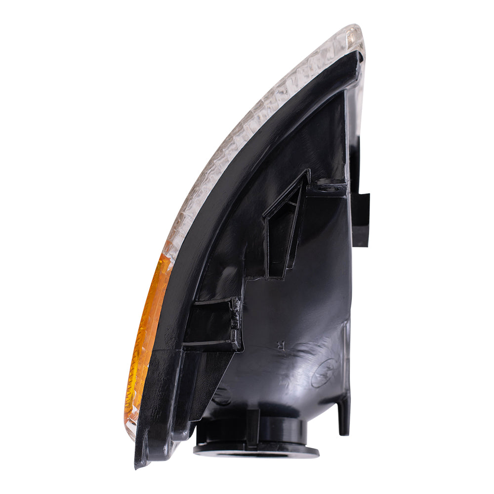 Brock Replacement Passenger Park Signal Corner Marker Light Compatible with 1994-2002 Pickup Truck 55054772AB