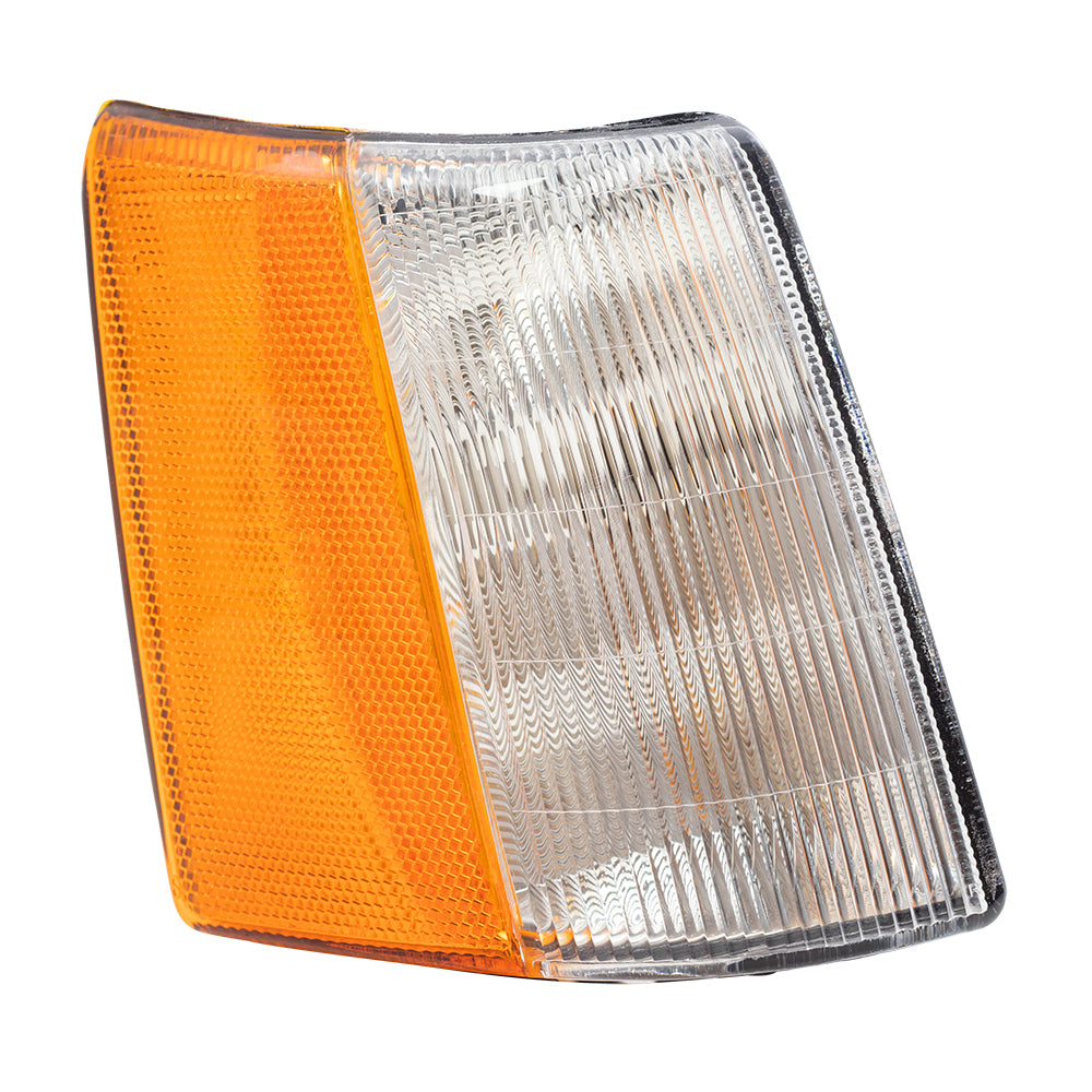 Brock Replacement Set Driver and Passenger Signal Side Marker Lights Compatible with 1993-1998 Grand Cherokee 56005105 56005104