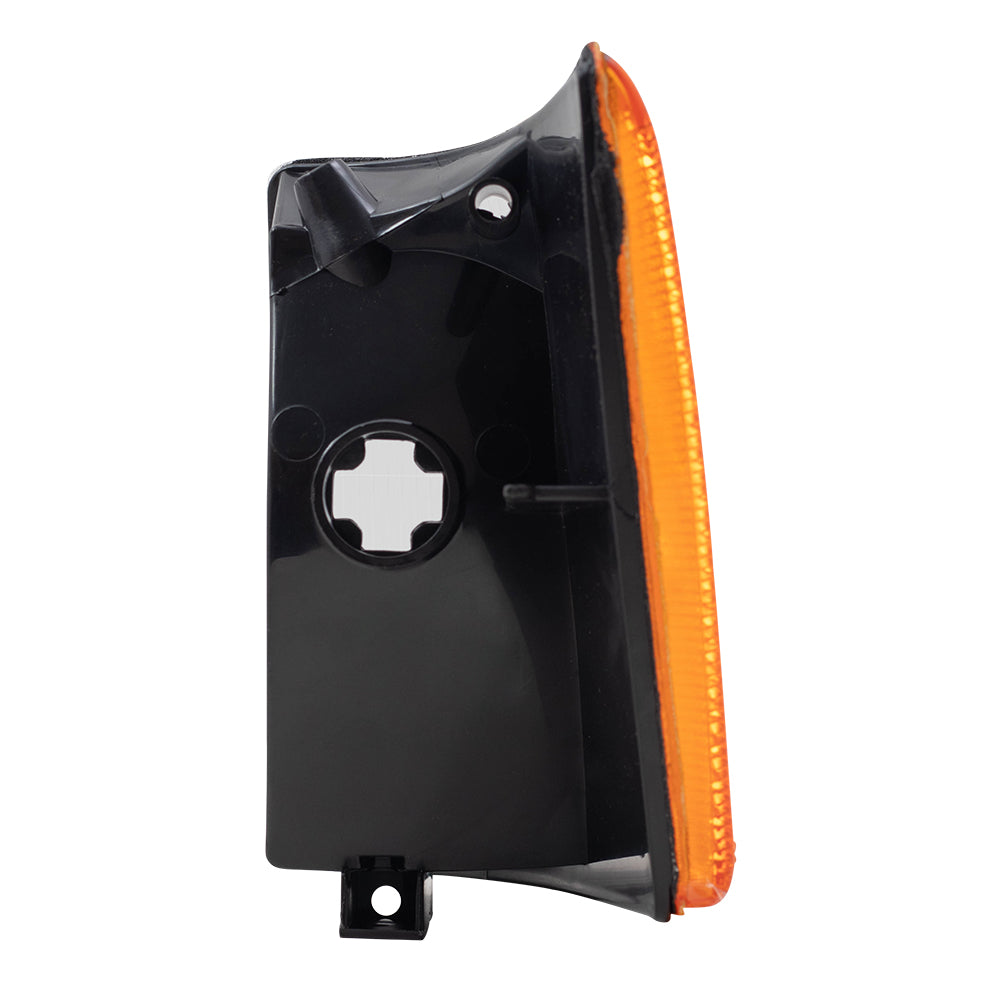 Brock Replacement Set Driver and Passenger Signal Side Marker Lights Compatible with 1993-1998 Grand Cherokee 56005105 56005104