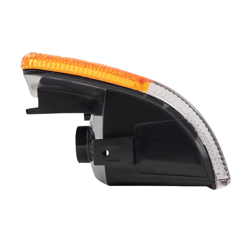 Brock Replacement Set Driver and Passenger Signal Side Marker Lights Compatible with 1993-1998 Grand Cherokee 56005105 56005104