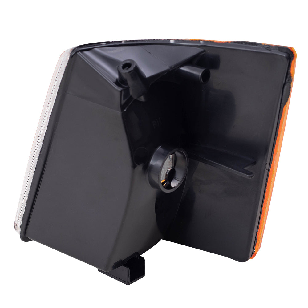 Brock Replacement Set Driver and Passenger Signal Side Marker Lights Compatible with 1993-1998 Grand Cherokee 56005105 56005104