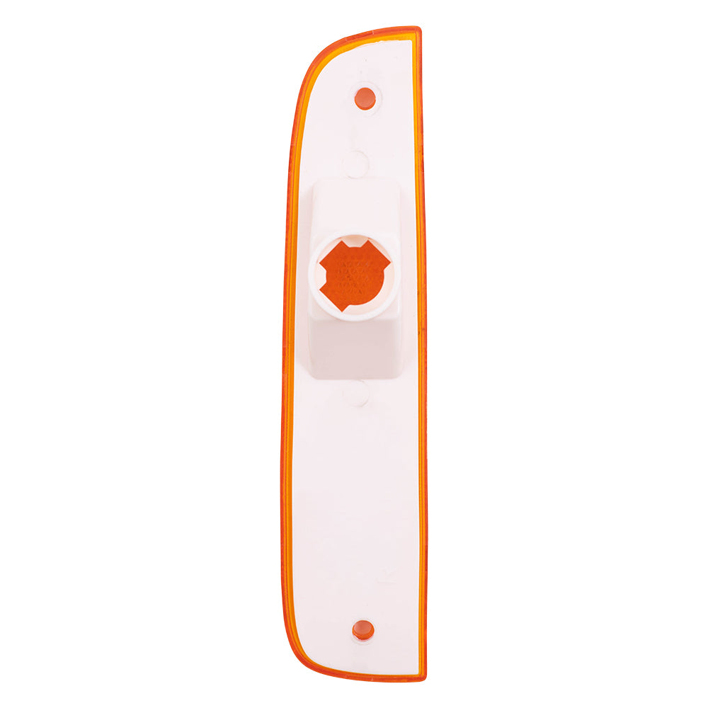 Brock Replacement Passenger Signal Side Marker Light Compatible with 1997-2001 Cherokee 55055146