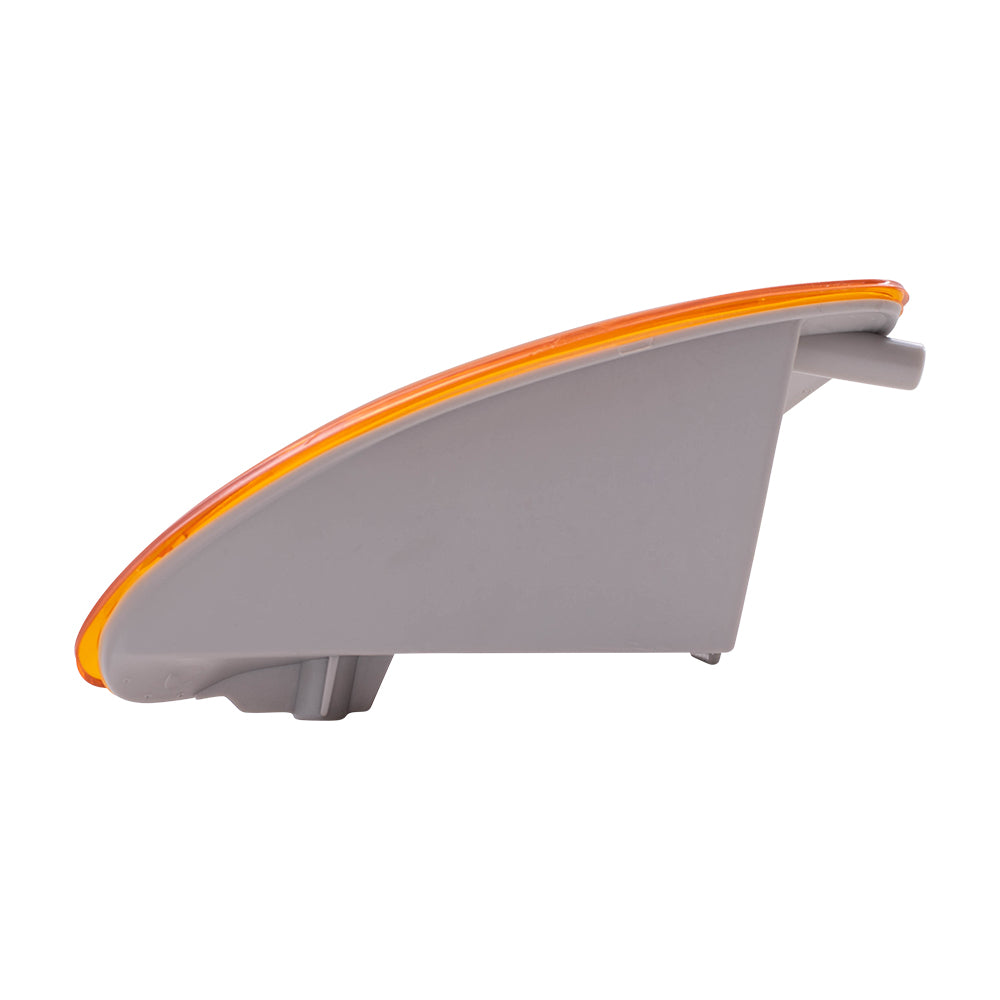 Brock Replacement Passenger Side Marker Light Unit Compatible with 02-20 Various Models
