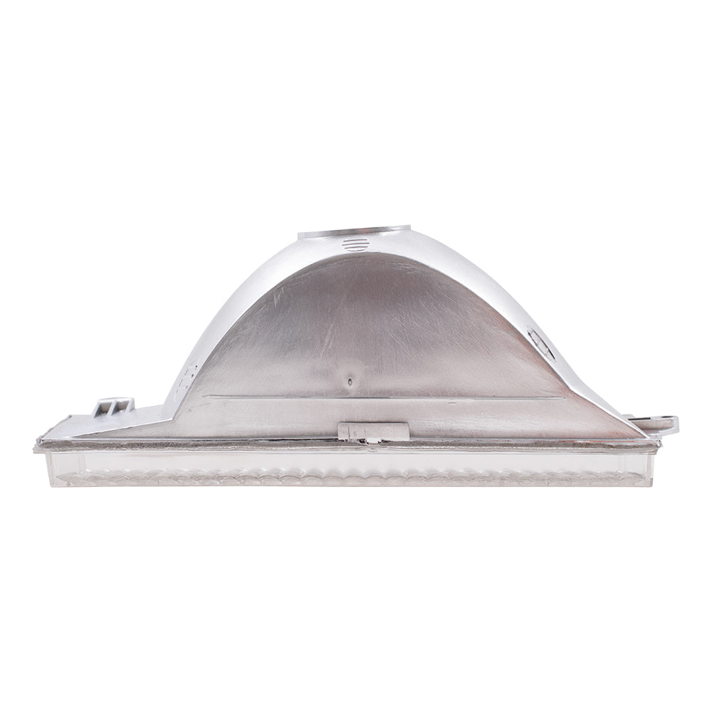 Brock Replacement Driver Park Signal Front Marker Light Compatible with 84-96 Cherokee Comanche Wagoneer 56000099