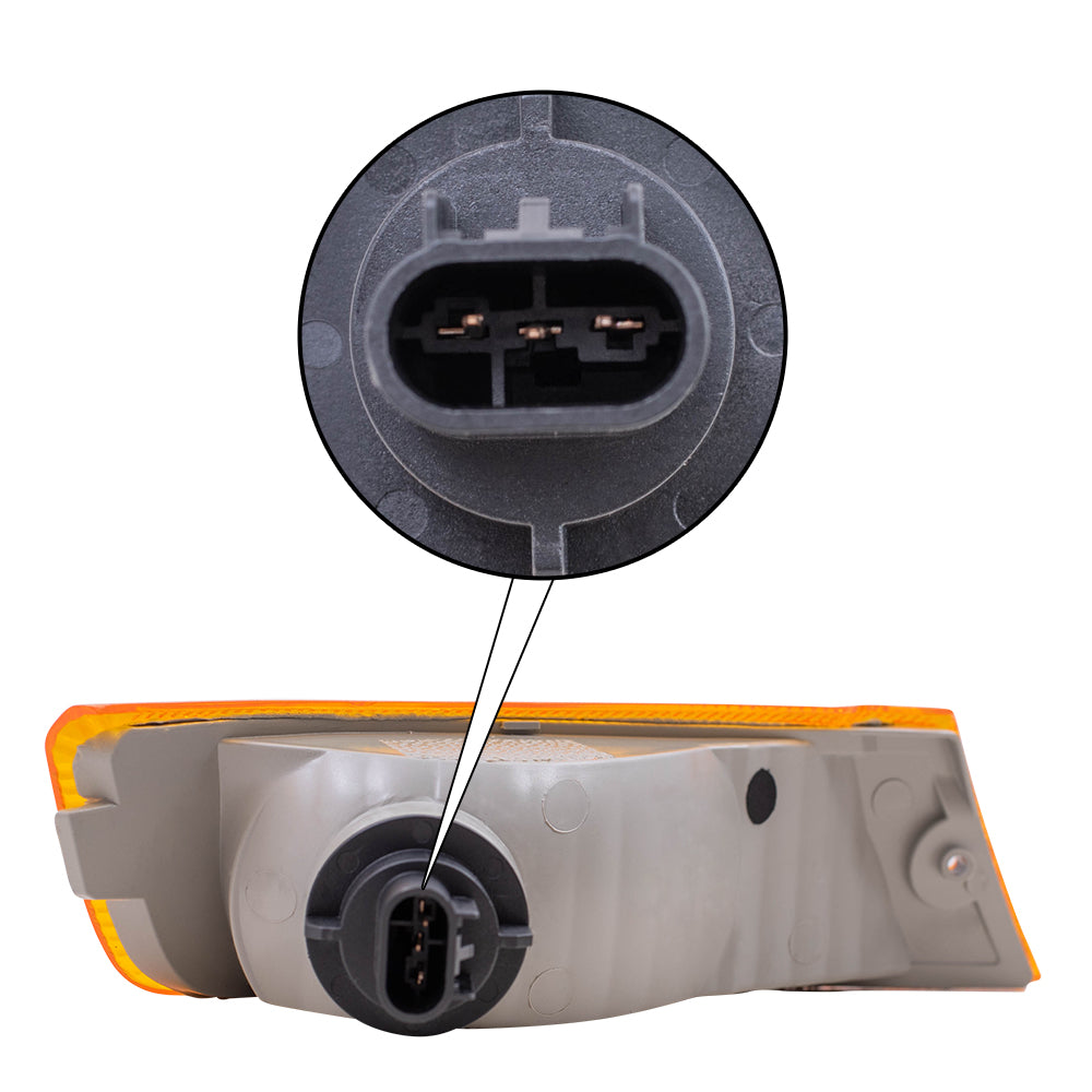 Signal Marker Light Assembly for 05-07 Jeep Liberty Driver Front Park 55156767AE