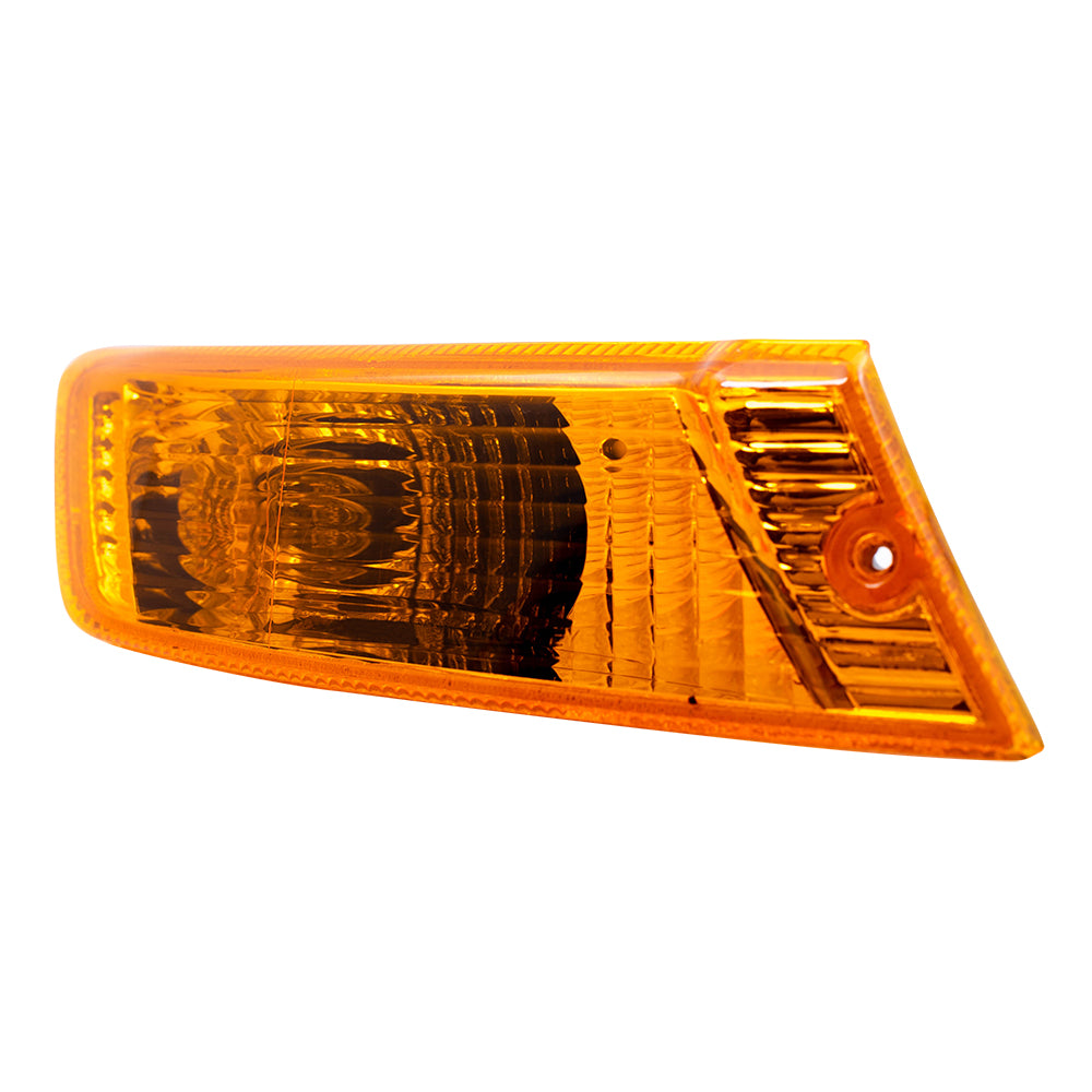 Brock Replacement Passenger Park Signal Front Marker Light Compatible with 2005-2007 Liberty 55156766AE