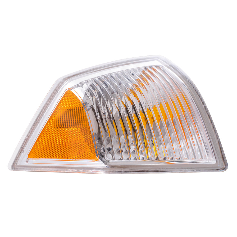 Brock Replacement Passenger Park Signal Corner Marker Light Compatible with 2007-2010 Compass 68000682AB
