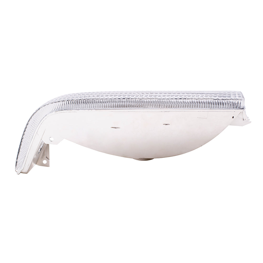 Brock Replacement Set Driver and Passenger Park Signal Front Marker Lights Compatible with 1993 Grand Wagoneer 1993-1996 Grand Cherokee