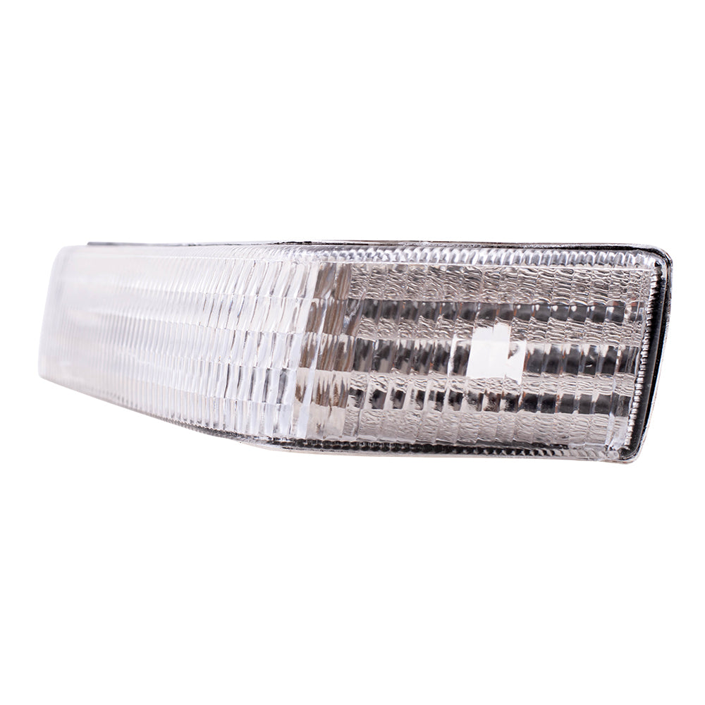Brock Replacement Driver Park Signal Front Marker Light Compatible with 1993 Grand Wagoneer 1993-1996 Grand Cherokee 56005099