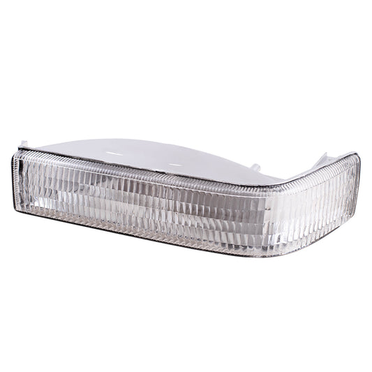 Brock Replacement Driver Park Signal Front Marker Light Compatible with 1993 Grand Wagoneer 1993-1996 Grand Cherokee 56005099