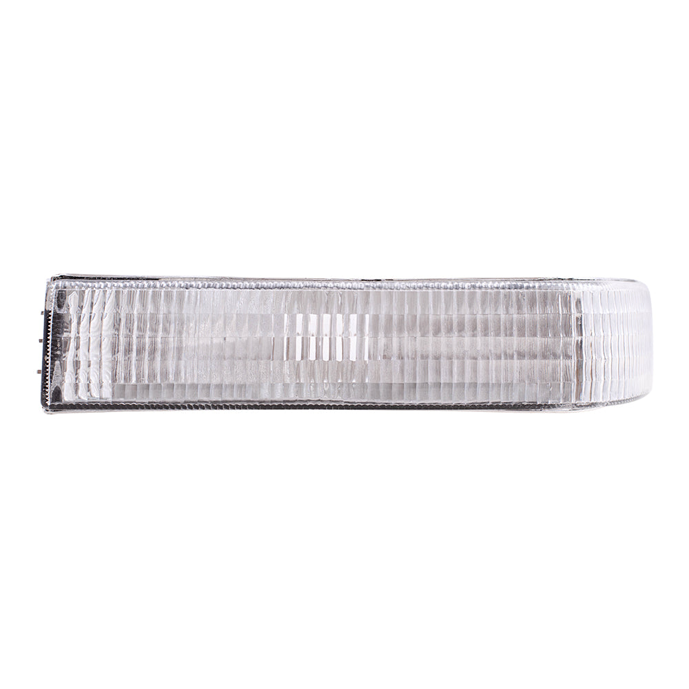 Brock Replacement Driver Park Signal Front Marker Light Compatible with 1993 Grand Wagoneer 1993-1996 Grand Cherokee 56005099