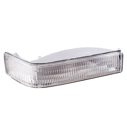 Brock Replacement Passenger Park Signal Front Marker Light Compatible with 1993 Grand Wagoneer 1993-1996 Grand Cherokee 56005098