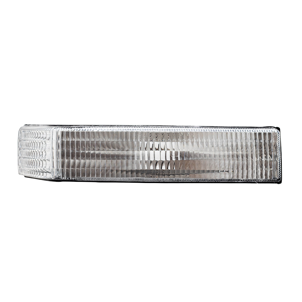 Brock Replacement Passenger Park Signal Front Marker Light Compatible with 1997-1998 Grand Cherokee 56005098AB