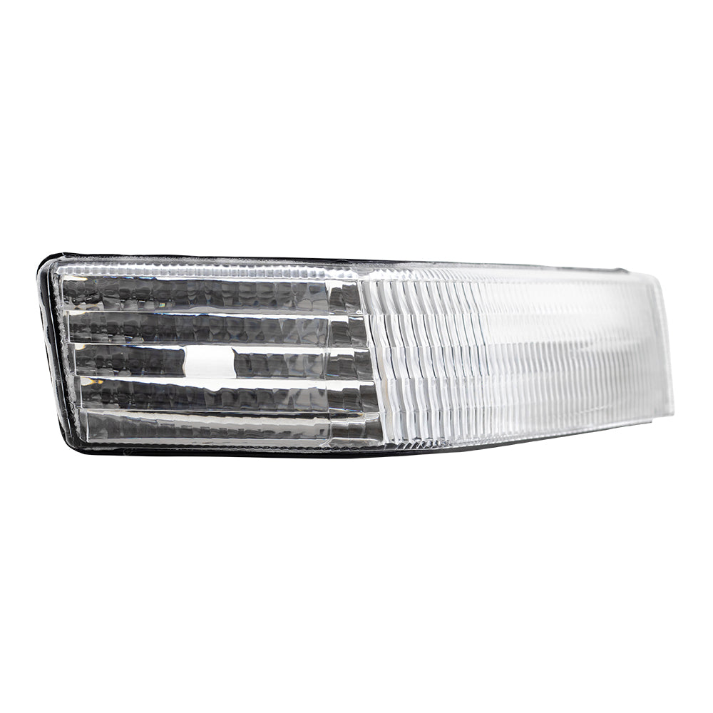 Brock Replacement Passenger Park Signal Front Marker Light Compatible with 1997-1998 Grand Cherokee 56005098AB