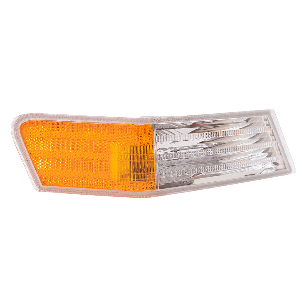 Brock Replacement Set Driver and Passenger Park Signal Corner Marker Lights Compatible with 2007-2016 Patriot 68004181AB 68004180AC