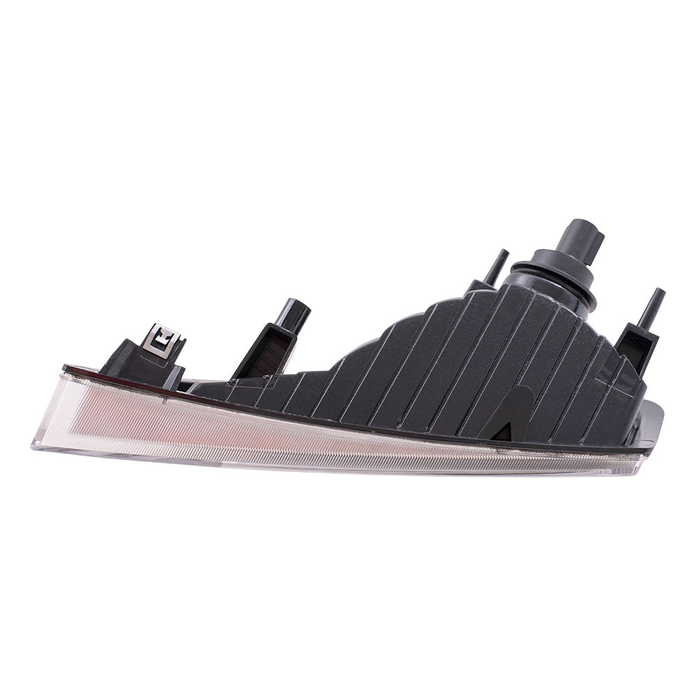 Brock Replacement Set Driver and Passenger Park Signal Corner Marker Lights Compatible with 2009-2012 Liberty 57010125AA 57010124AA