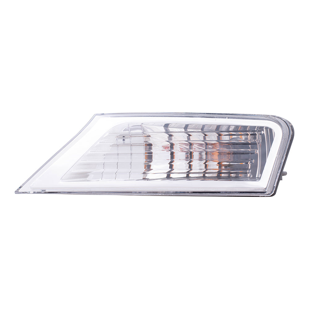 Brock Park Signal Light Assembly for 08-12 Jeep Liberty Drivers Corner Lamp 57010125AA