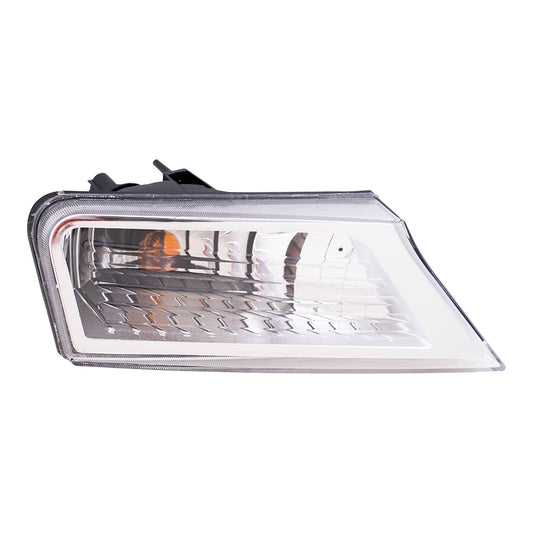 Brock Replacement Passenger Park Signal Corner Marker Light Compatible with 2009-2012 Liberty 57010124AA