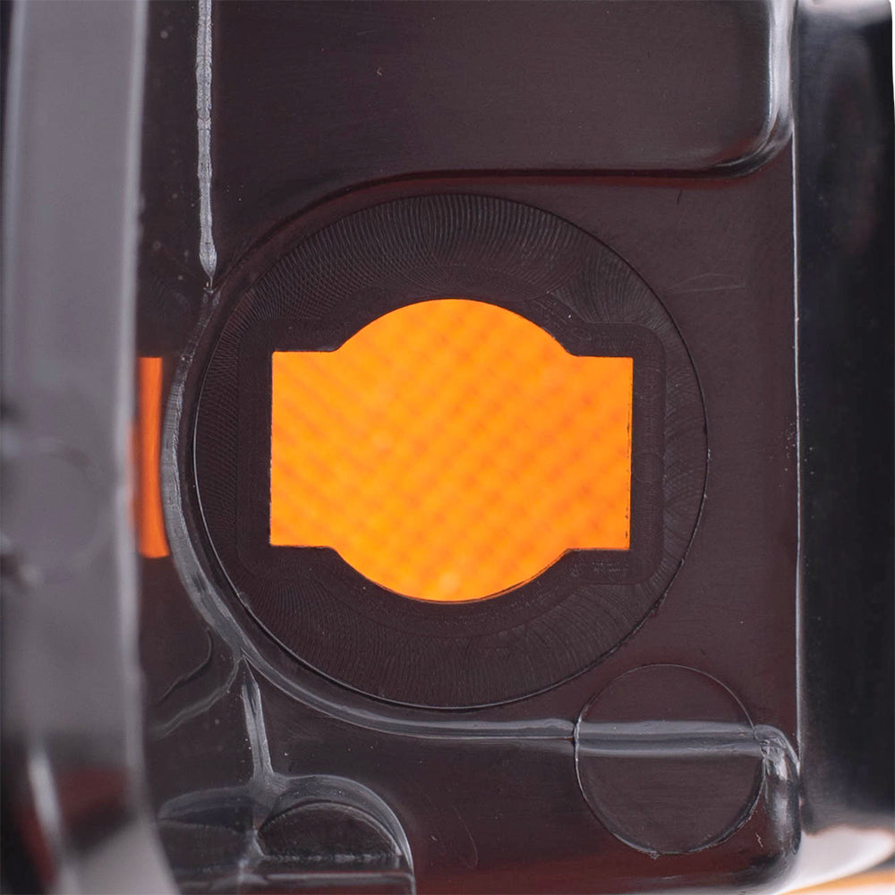 Brock Replacement Driver Park Signal Corner Marker Light Compatible with 1998-2004 Dakota 1998-2003 Durango 55055173AD
