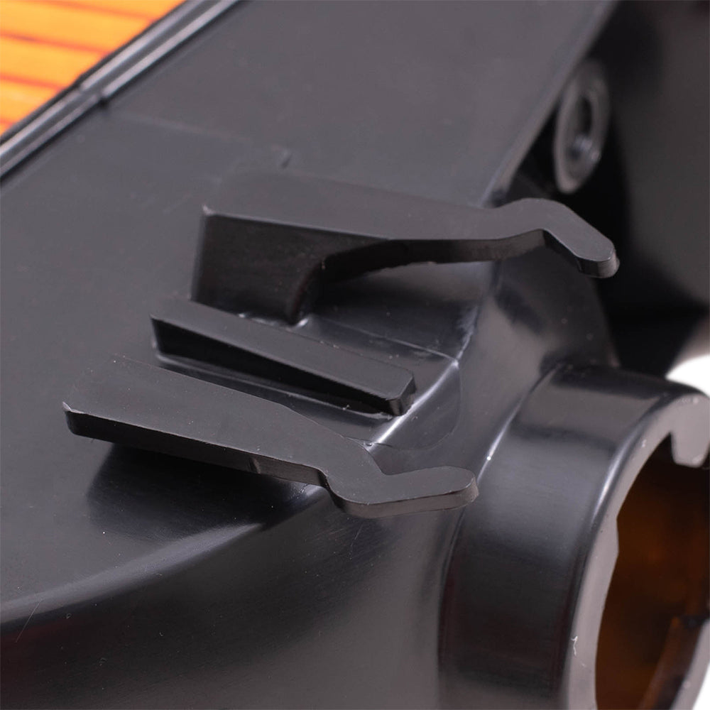 Brock Replacement Passenger Park Signal Corner Marker Light Compatible with 1998-2004 Dakota 1998-2003 Durango 55055172AD