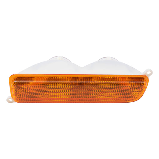 Brock Replacement Driver Park Signal Front Mounted Light Compatible with 1997-2001 Cherokee 55055143