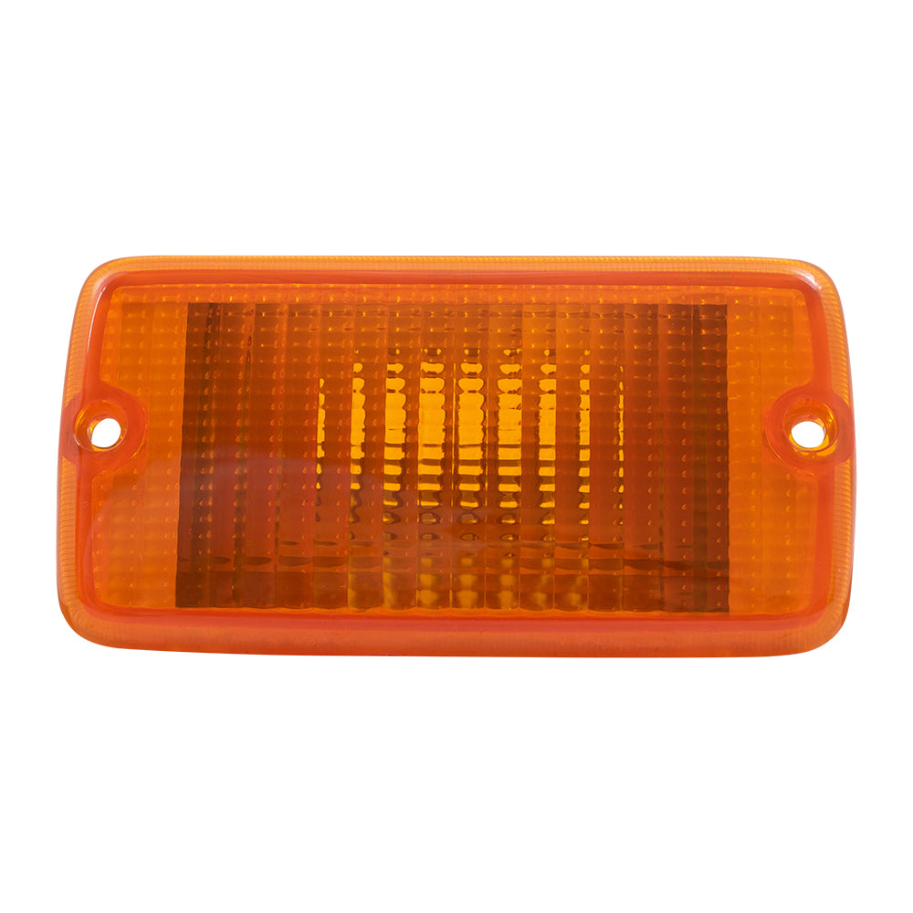 Brock Replacement Park Signal Front Marker Light Compatible with 1997-2000 Wrangler 55055020AE
